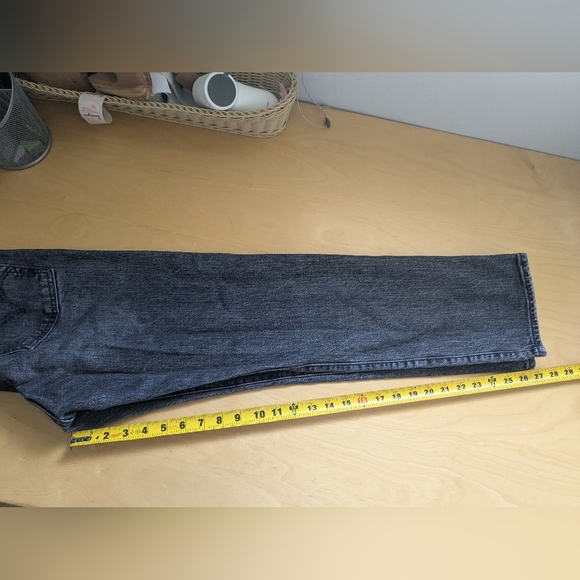 LEVI'S Women Wedgie Straight Size 26x28 Washed Black Color 99% Cotton Prenium - Picture 15 of 16